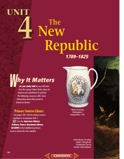 Chapter 8: A New Nation, 1789-1800