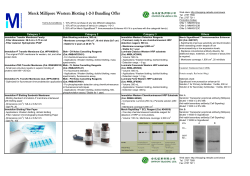Merck Millipore Western Blotting 1-2-3 Bundling Offer