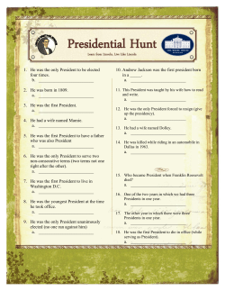 Presidential Hunt - Lincoln Heritage Museum