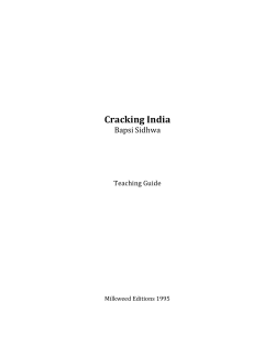 Reader`s Guide - Milkweed Editions