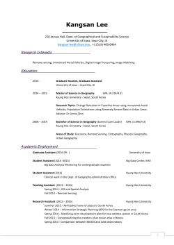 Kangsan Lee - University of Iowa