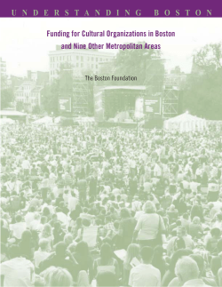 understandingboston - The Boston Foundation