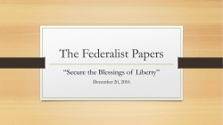 The Blessings of Liberty