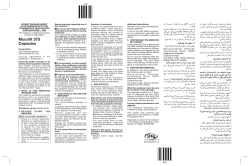 Mucolit 375 Capsules