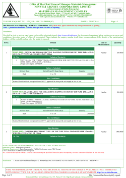 Office of The Chief General Manager