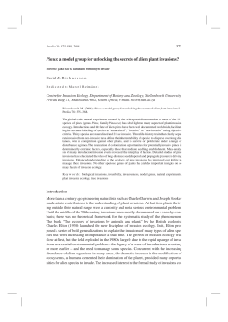 Pinus: a model group for unlocking the secrets of alien