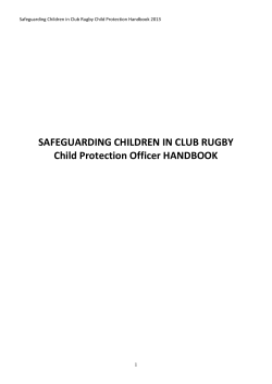 10 STEPS TO SAFEGUARD CHILDREN IN SPORT