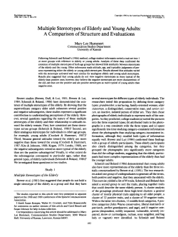A Comparison of Structure and Evaluations