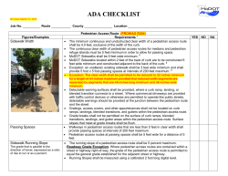 ada post- inspection checklist