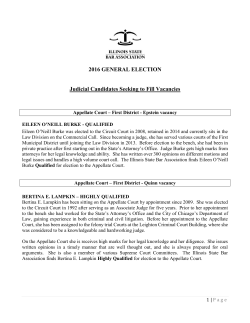 Cook County Narratives - Illinois State Bar Association