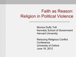 Powerpoint - Oxford Uehiro Centre for Practical Ethics