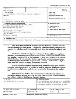 This study was undertaken to accomplish two objectives pertinent to