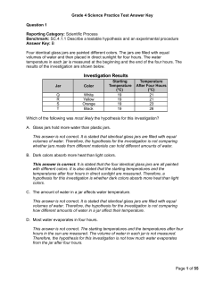 Grade 4 Science