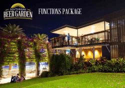 Functions Kit - Southbank Beer Garden