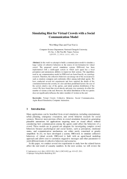 Simulating Riot for Virtual Crowds with a Social Communication Model