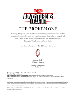 DDAL4-08 The Broken One