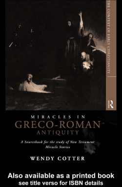 Miracles in Greco-Roman Antiquity: A Sourcebook