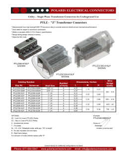 PTLZ - Polaris connectors