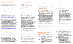 School District Detachment/Annexation Brochure (May 2015)