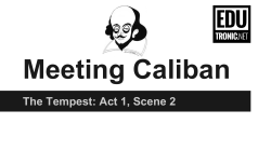 The Tempest: Act 1, Scene 2