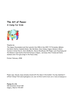 The Art of Peace: A Camp for Kids