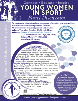Flyer PDF - Young Women in Sport