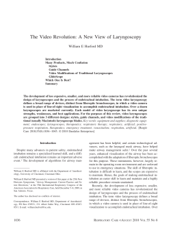 The Video Revolution: A New View of