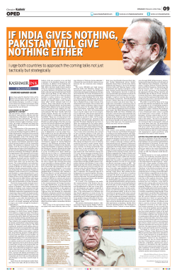 Kashmir Ink - Greater Kashmir ePaper