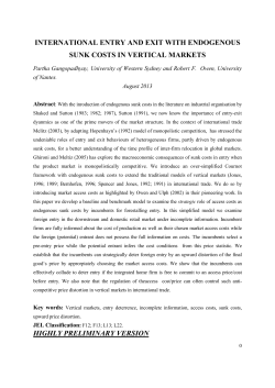 Irreversibility, news and the dynamics of international