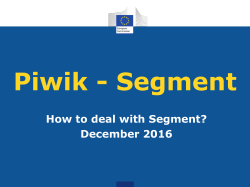 Segments Tracking PDF