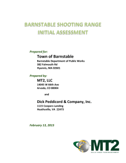 Shooting Range Initial Assessment