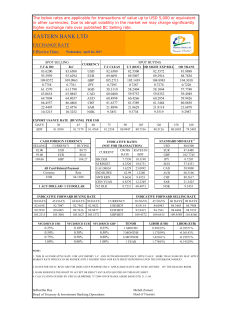 eastern bank ltd - Eastern Bank Limited