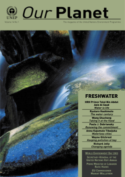 freshwater - Our Planet