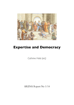 Expertise and democracy