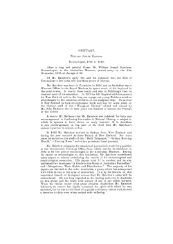 Obituary William Joseph Rainbow