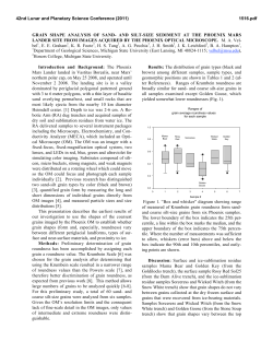 grain shape analysis of sand- and silt