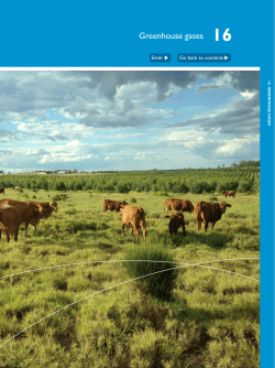 Greenhouse gases - The Department of State Development