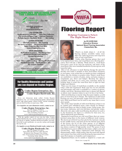 Flooring Report