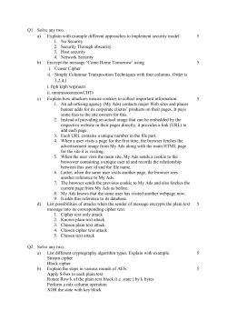 Q1 Solve any two. a) Explain with example different approaches to