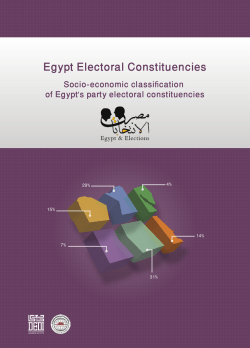 Egypt Electoral Constituencies