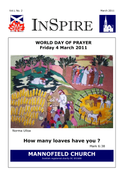 March 2011 - Mannofield Church