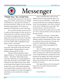 012017 Church Newsletter - St John`s