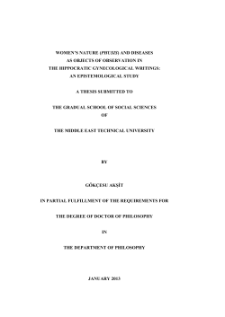 THE PROBLEM WITH THE FOUR HUMORS THEORY