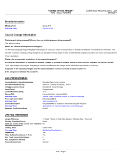 SP15.EDUTL 1010. course change request.title.grading