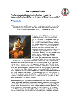 Ignacio Paz - The Napoleon Series