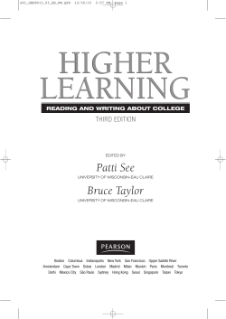 Preface  - Pearson Higher Education