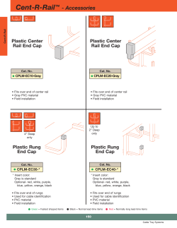 Cooper B-Line - Cable Tray Systems - Cent-R-Rail&trade;