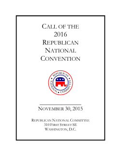 The Call of the Convention