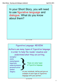Short Story - fig lang and dialogue.notebook