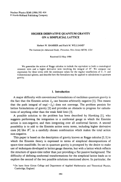 paper - Herbert Hamber